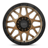 KMC KM535 GRENADE OFF-ROAD 17x8.5 0mm Matte Bronze Matte Black Lip
