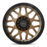 KMC KM535 GRENADE OFF-ROAD 17x9 -12mm Matte Bronze Matte Black Lip
