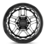 KMC KM540 RECON 17x8.5 +18mm Satin Black Machined