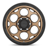 KMC KM541 Dirty Harry 18x8.5 Matte Bronze Black Lip 5x150 premium wheel