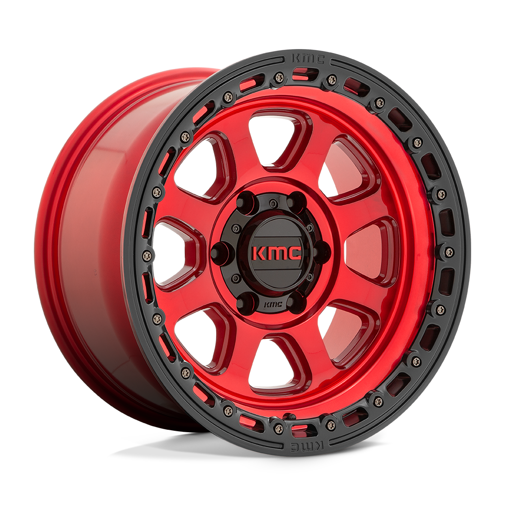 KMC KM548 Red wheel