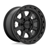 KMC KM548 CHASE Black wheel