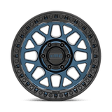 KMC KM549 GRS 18x8.5 0mm Midnight Blue With Gloss Black Lip