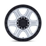 KMC KM551 OUTRUN 17x8.5 +18mm Machined with Gloss Black Lip