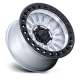 KMC KM552 17x8.5 -10mm Machined with Black Lip