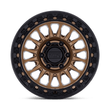 KMC KM552 IMS 17x8.5 -10mm Matte Bronze With Gloss Black Lip