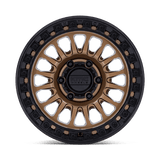 KMC KM552 IMS 17x8.5 -10mm Matte Bronze with Gloss Black Lip