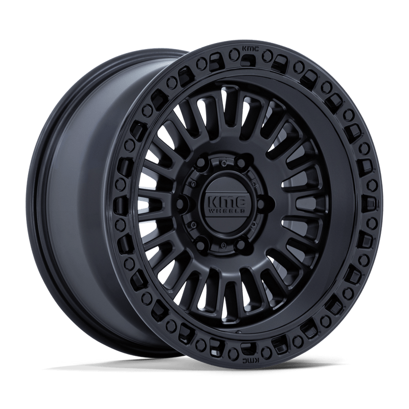 KMC KM554 AZTEC Black wheel