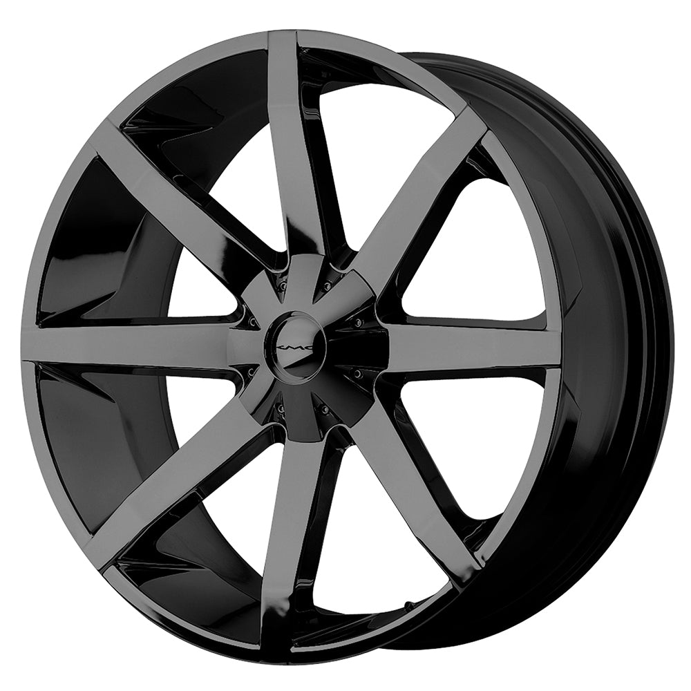 KMC KM651 SLIDE Black wheel