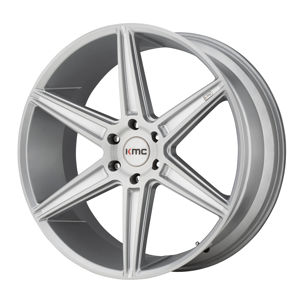 KMC KM712 PRISM TRUCK Silver wheel
