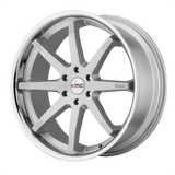 KMC KM715 REVERB Silver wheel