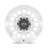 KMC KM724 IMPACT OL 17x8.5 0mm Silver Machined