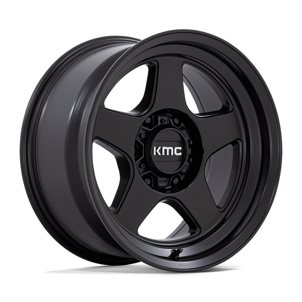 KMC KM728 LOBO Black wheel