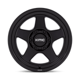 KMC KM728 LOBO 17x8.5 -10mm Matte Black