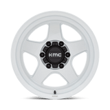 KMC KM728 LOBO 17x9 -38mm Gloss White