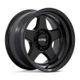 KMC KM728 LOBO Black wheel