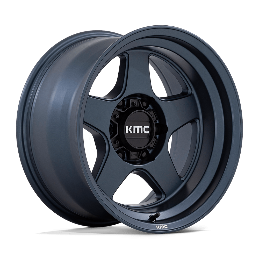 KMC KM728 LOBO Blue wheel