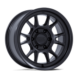 KMC KM729 RANGE Black wheel