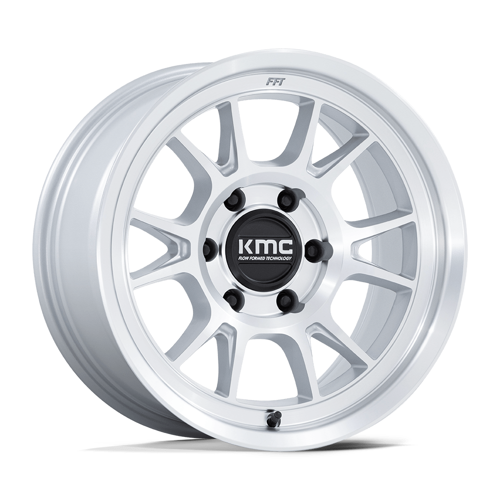 KMC KM729 RANGE Silver wheel