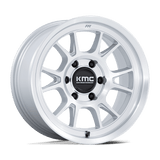 KMC KM729 RANGE Silver wheel