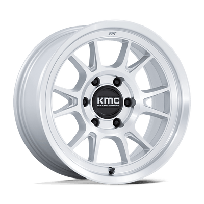 KMC KM729 RANGE Silver wheel