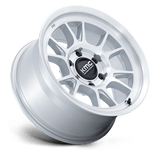 KMC KM729 RANGE 17x8.5 0mm Gloss Silver With Machined Face