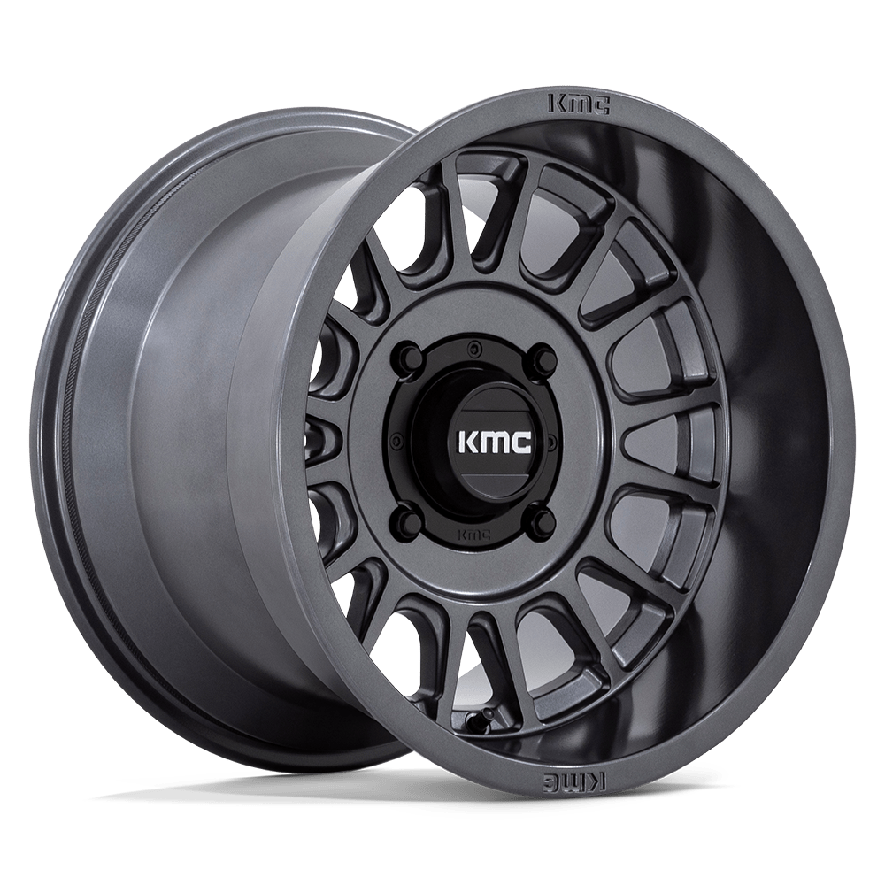 KMC Powersports KS138 IMPACT UTV Gray wheel