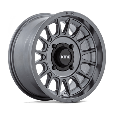 KMC Powersports KS138 IMPACT UTV Gray wheel