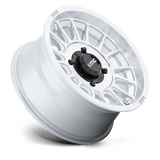 KMC Powersports KS138 IMPACT UTV 15x7 +10mm Silver with Machined Face