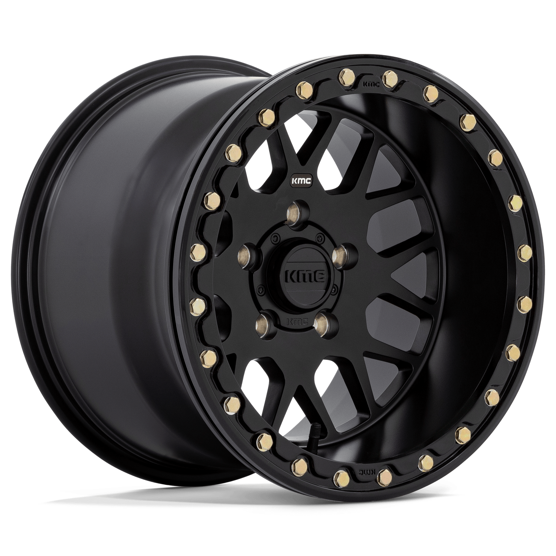 Kmc Powersports Ks235 Grenade Beadlock Satin Black