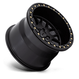 KMC Powersports KS235 GRENADE BEADLOCK 14x7 +38mm Satin Black