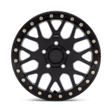 KMC Powersports KS235 Grenade Beadlock 15x6 Satin Black UTV off-road wheel