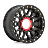 KMC Powersports KS235 GRENADE BEADLOCK Black wheel