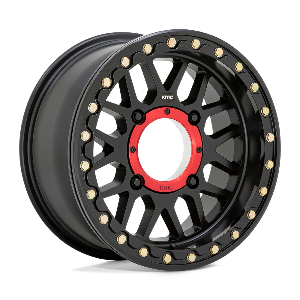 Kmc Powersports Ks235 Grenade Beadlock Satin Black