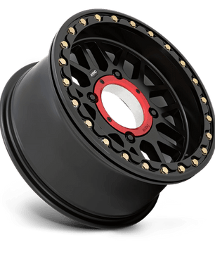 KMC Powersports KS235 GRENADE BEADLOCK 15x7 +10 Satin Black