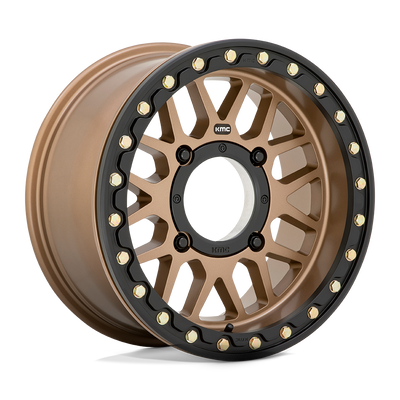 KMC Powersports KS235 GRENADE BEADLOCK Bronze wheel