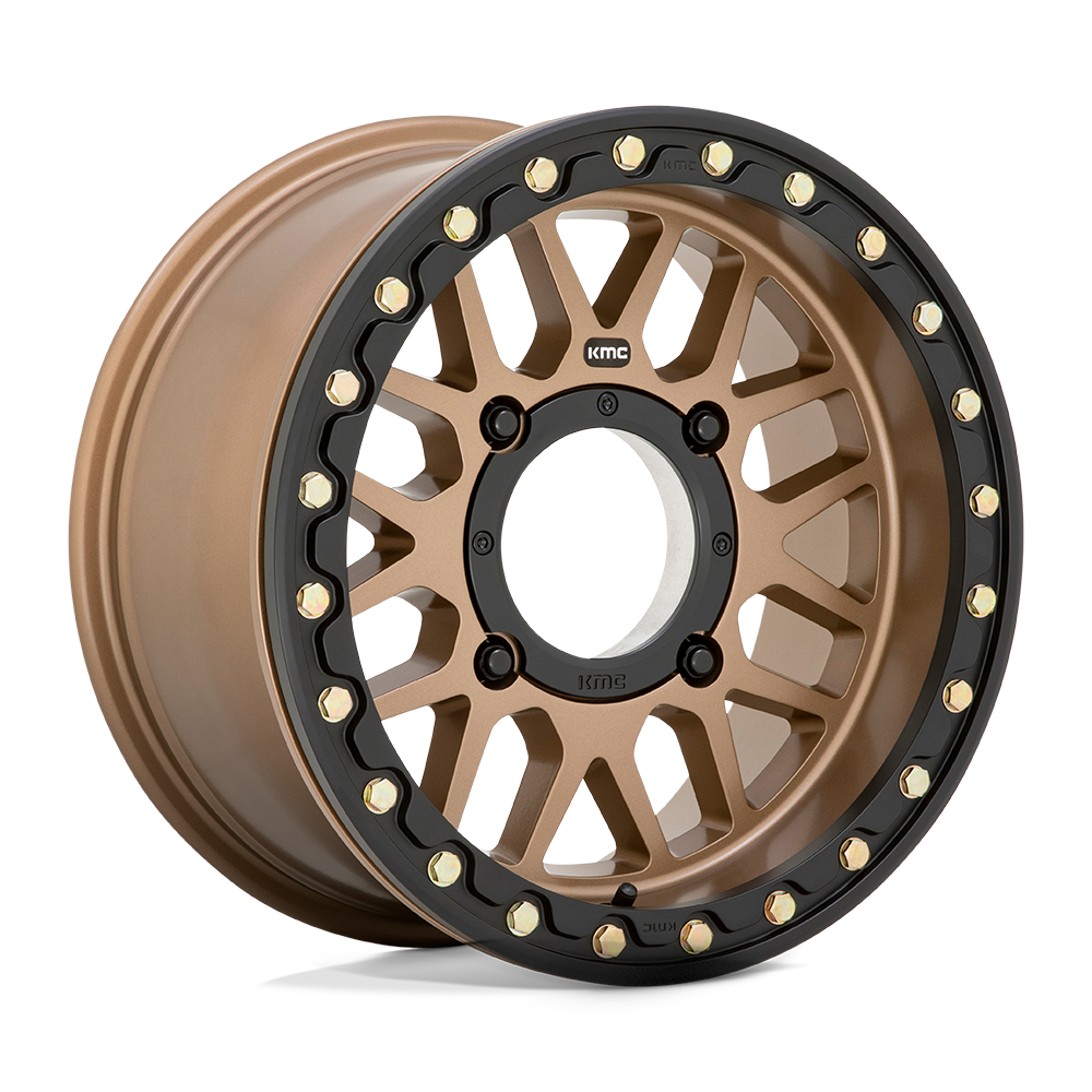 Kmc Powersports Ks235 Grenade Beadlock Satin Bronze