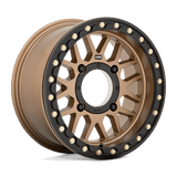 KMC Powersports KS235 GRENADE BEADLOCK 15x7 +10mm Satin Bronze