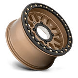 KMC Powersports KS235 GRENADE BEADLOCK 15x7 +10mm Satin Bronze