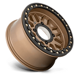 KMC Powersports KS235 GRENADE BEADLOCK 15x7 +10mm Satin Bronze