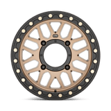 KMC Powersports KS235 GRENADE BEADLOCK 15x7 +10mm Satin Bronze