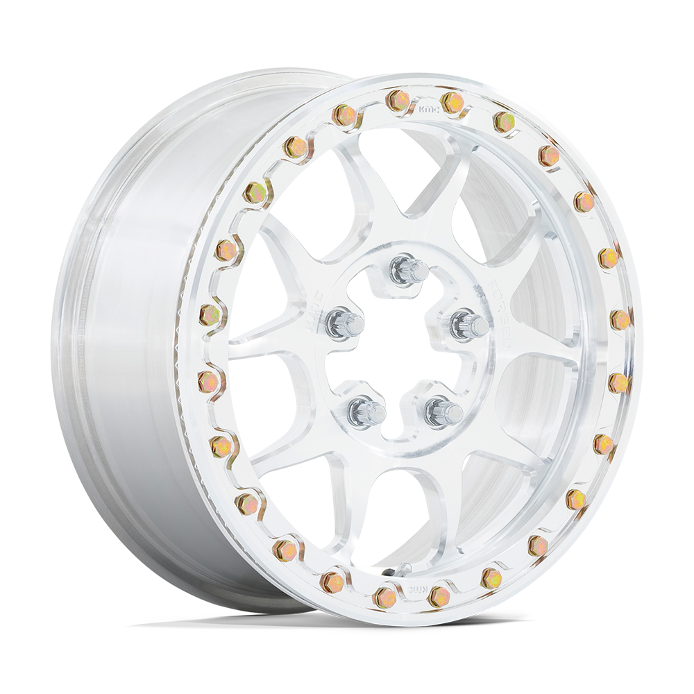Kmc Powersports Ks437 Toro Forged Beadlock Raw Machined Forged
