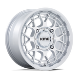 KMC Powersports KS139 TECHNIC UTV Silver wheel