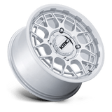 KMC Powersports KS139 TECHNIC UTV 15x7 +38mm Gloss Silver Machined