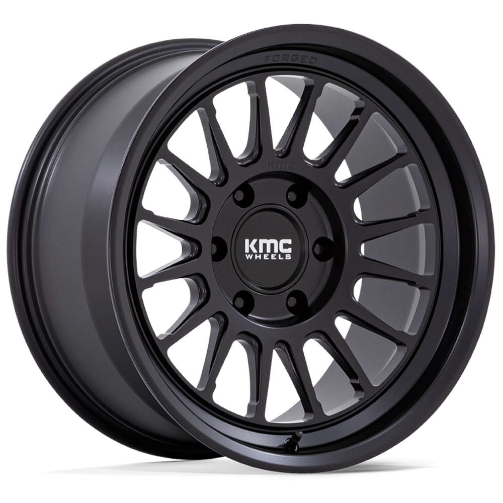 KMC KM447 Satin Black wheel