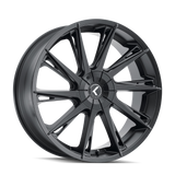Kraze SWAGG KR144 Satin Black wheel