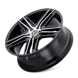 Kraze HELLA KR157 20x8.5 Gloss Black Machined premium Euro wheel