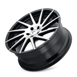 Kraze SPINNER KR181 18x8 Gloss Black Machined premium Euro wheel