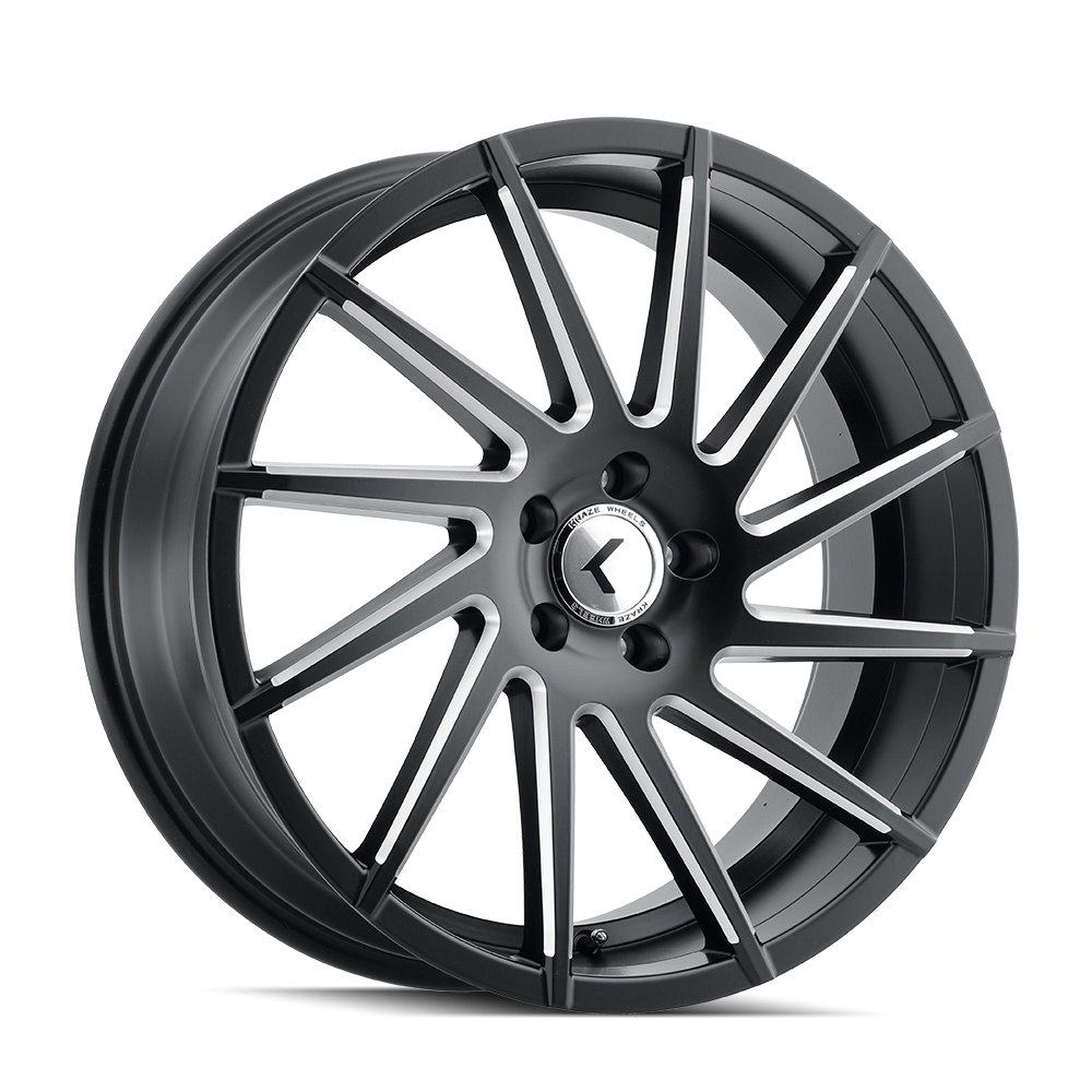 Kraze SPINNER KR181 Gloss Black Milled wheel