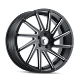 Kraze SPINNER KR181 Gloss Black Milled wheel